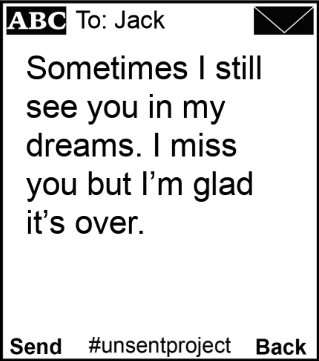 jack's unsentproject screenshot